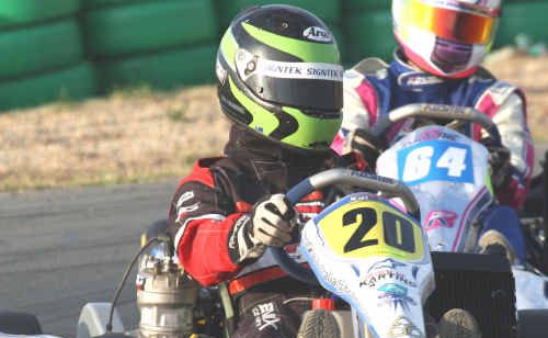 Cian Fothergill is in the box seat to win the Pro Light category of the CIK Stars of Karting series in Melbourne this weekend. Cian Fothergill is in the box seat to win the Pro Light category of the CIK Stars of Karting series in Melbourne this weekend.